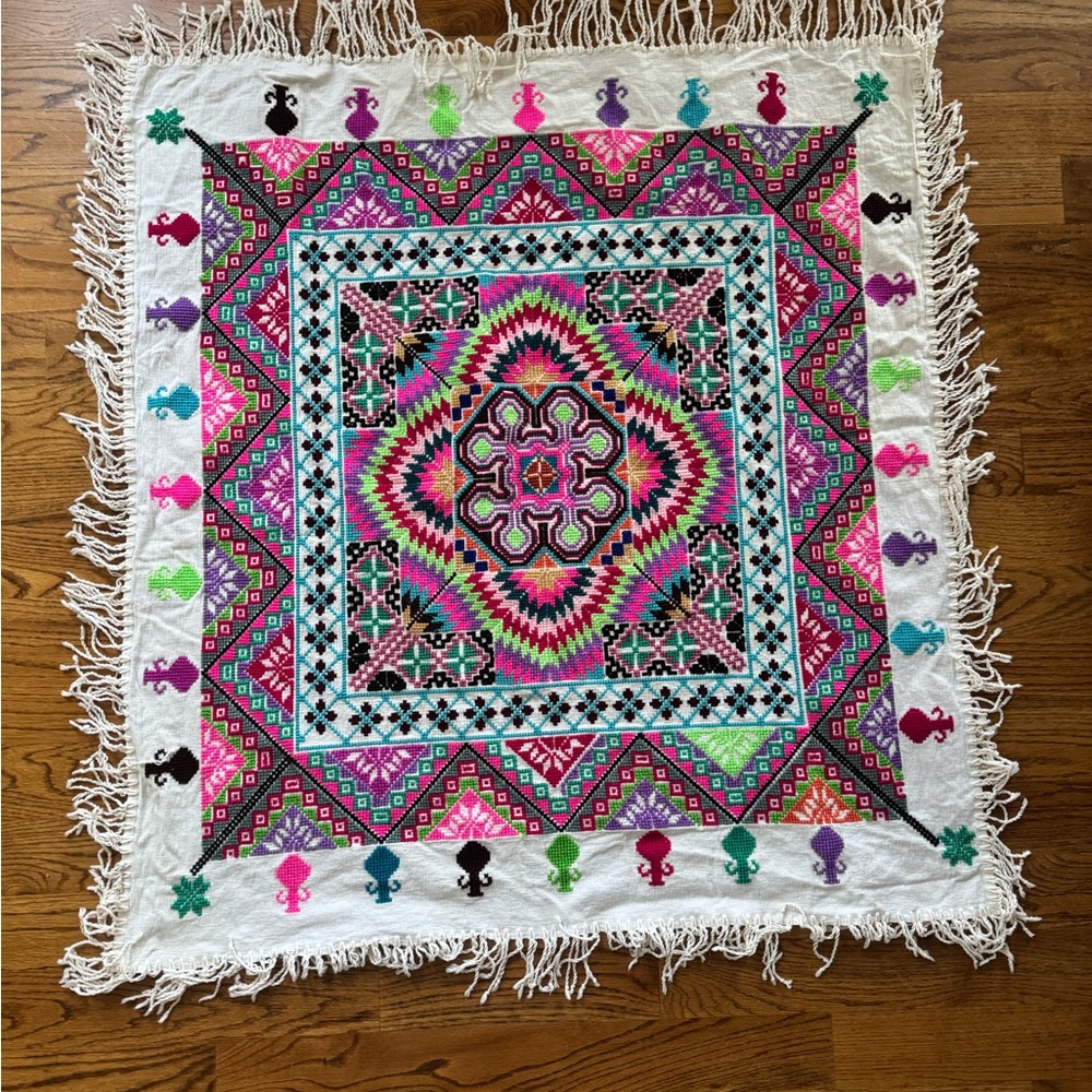 Hand Made Patterned Tapestry